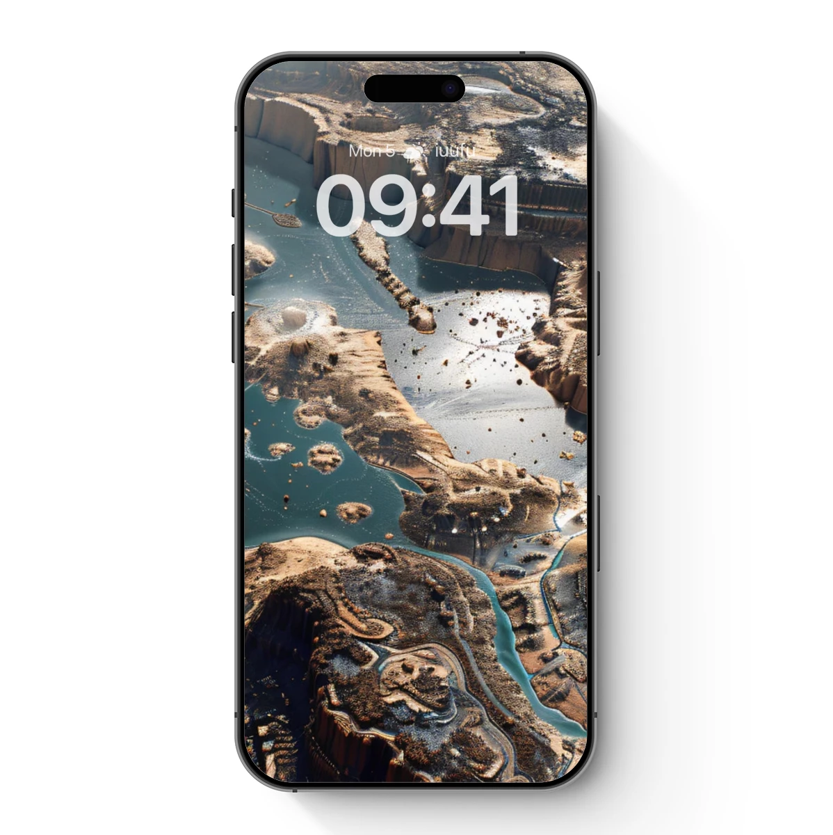 Ethereal Canyon Oasis: A Surreal Landscape Symphony