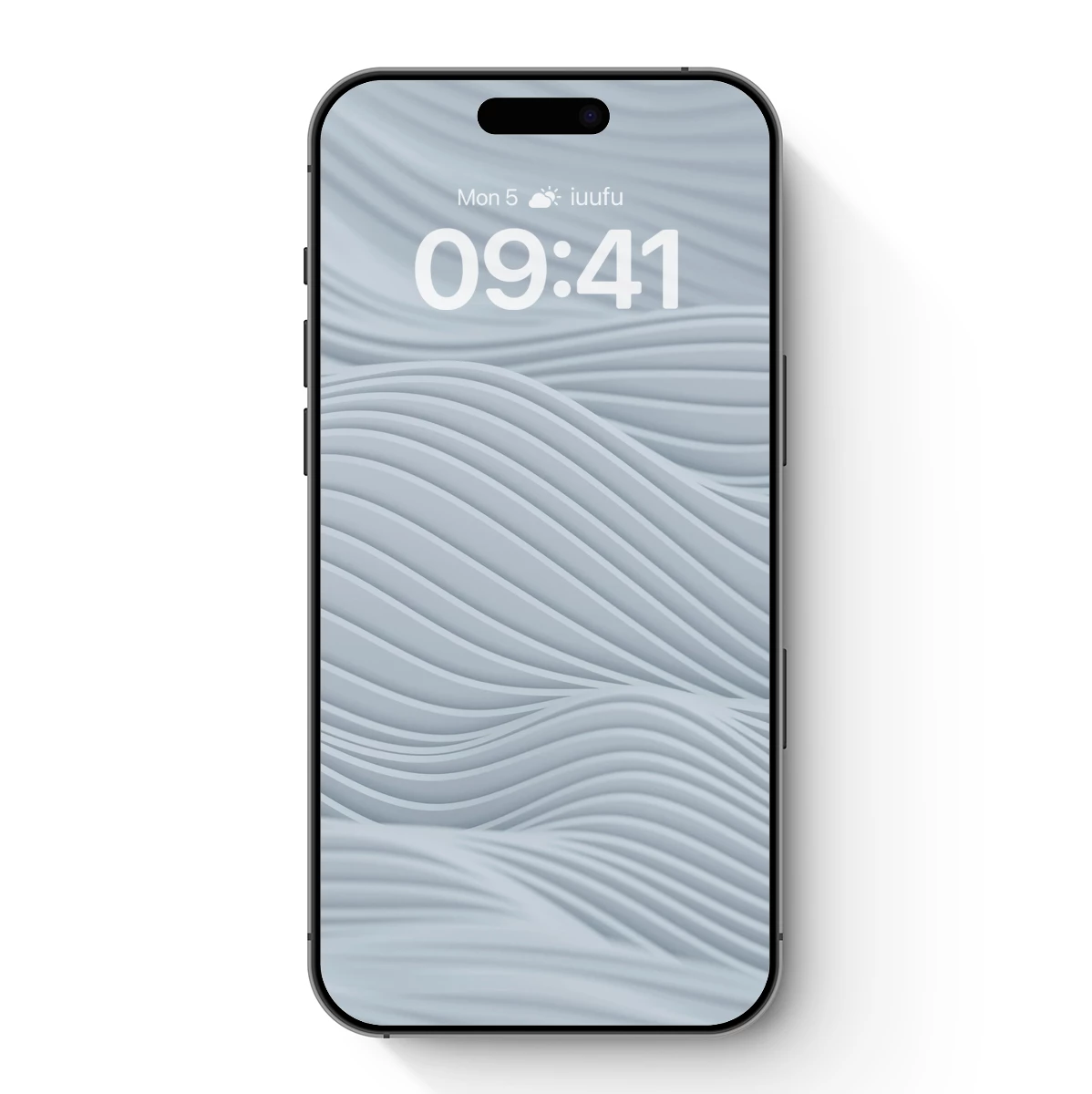 Elegant Wave Sculpture: Abstract Flow in Monochrome