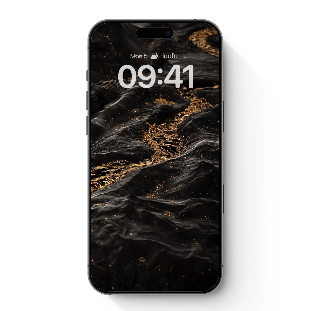 Golden Flecks on Midnight Waves