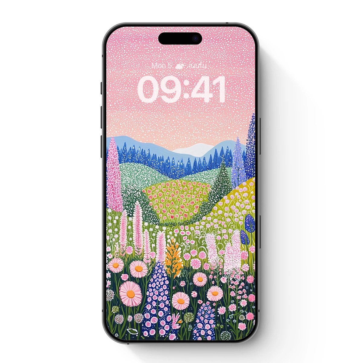 Enchanted Floral Landscape