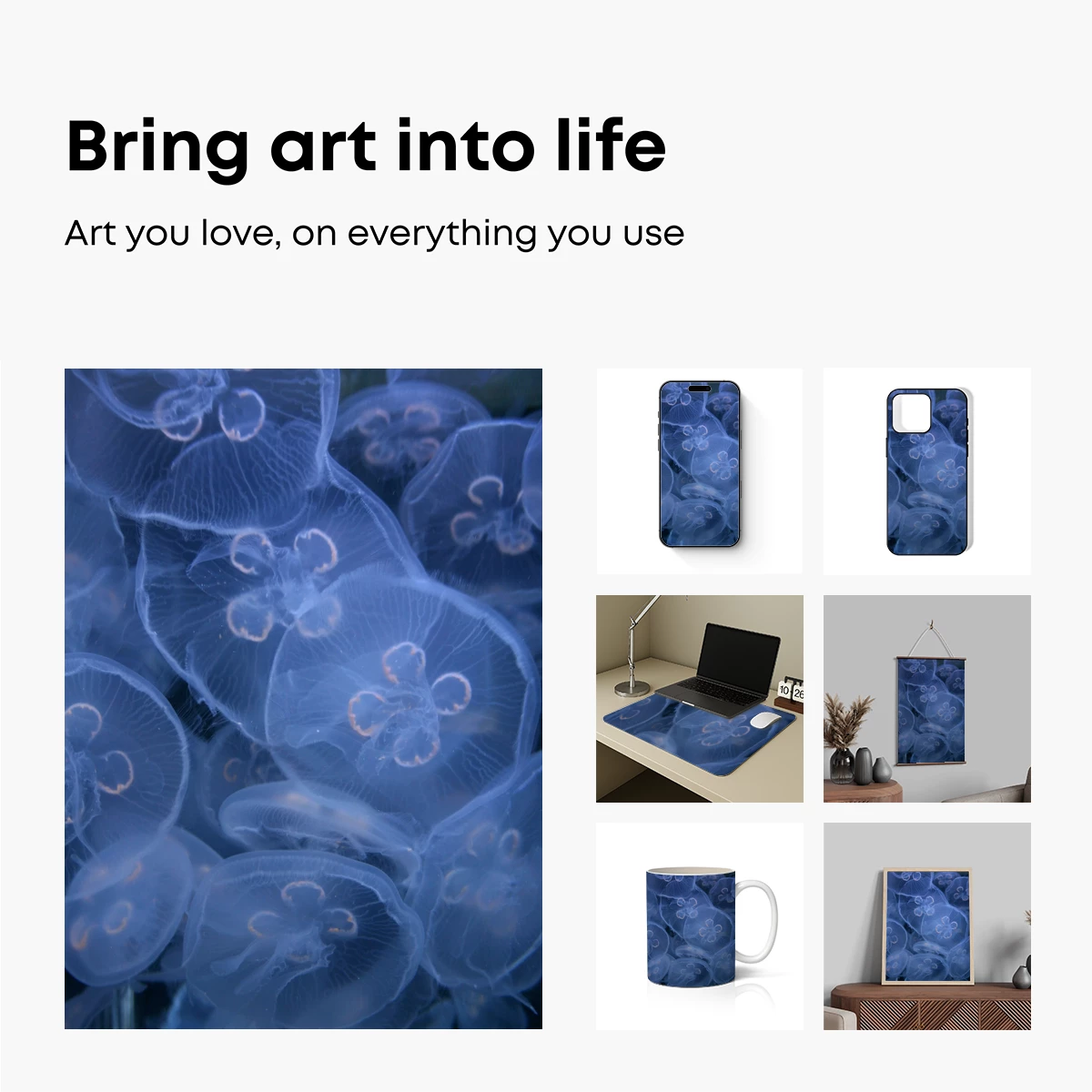 Ethereal Jellyfish Ballet: Oceanic Grace in Motion - Image 2