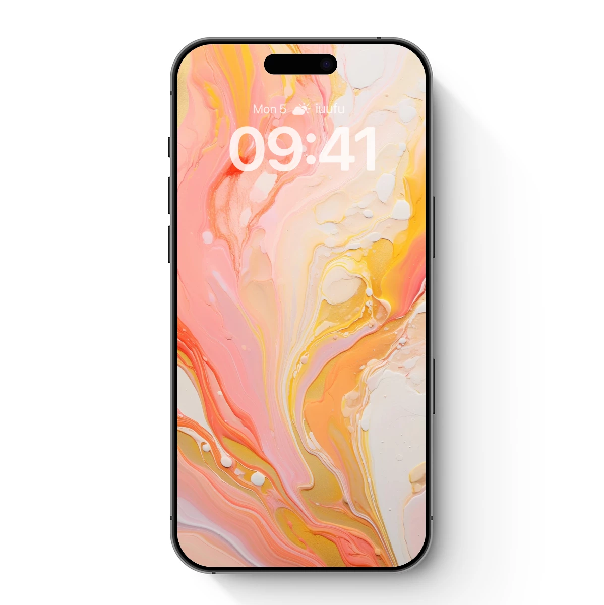 Fluid Sunset Symphony: Abstract Paint Fusion Fluid Sunset Symphony: Abstract Paint Fusion