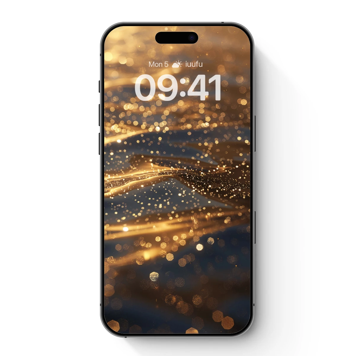 Golden Bokeh Waves: A Luminous Odyssey Golden Bokeh Waves: A Luminous Odyssey