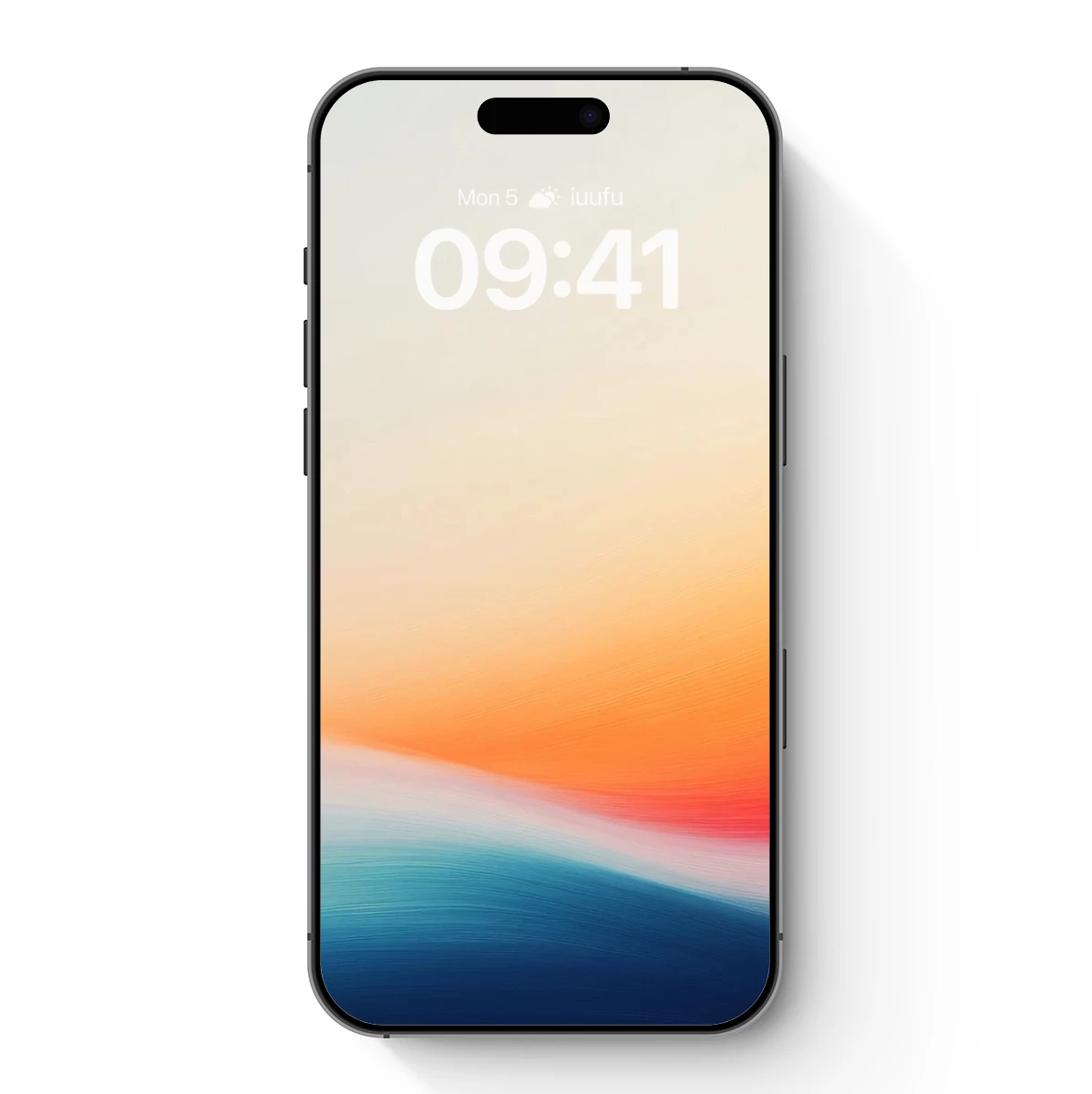 Horizon's Embrace: Abstract Sunset Fusion