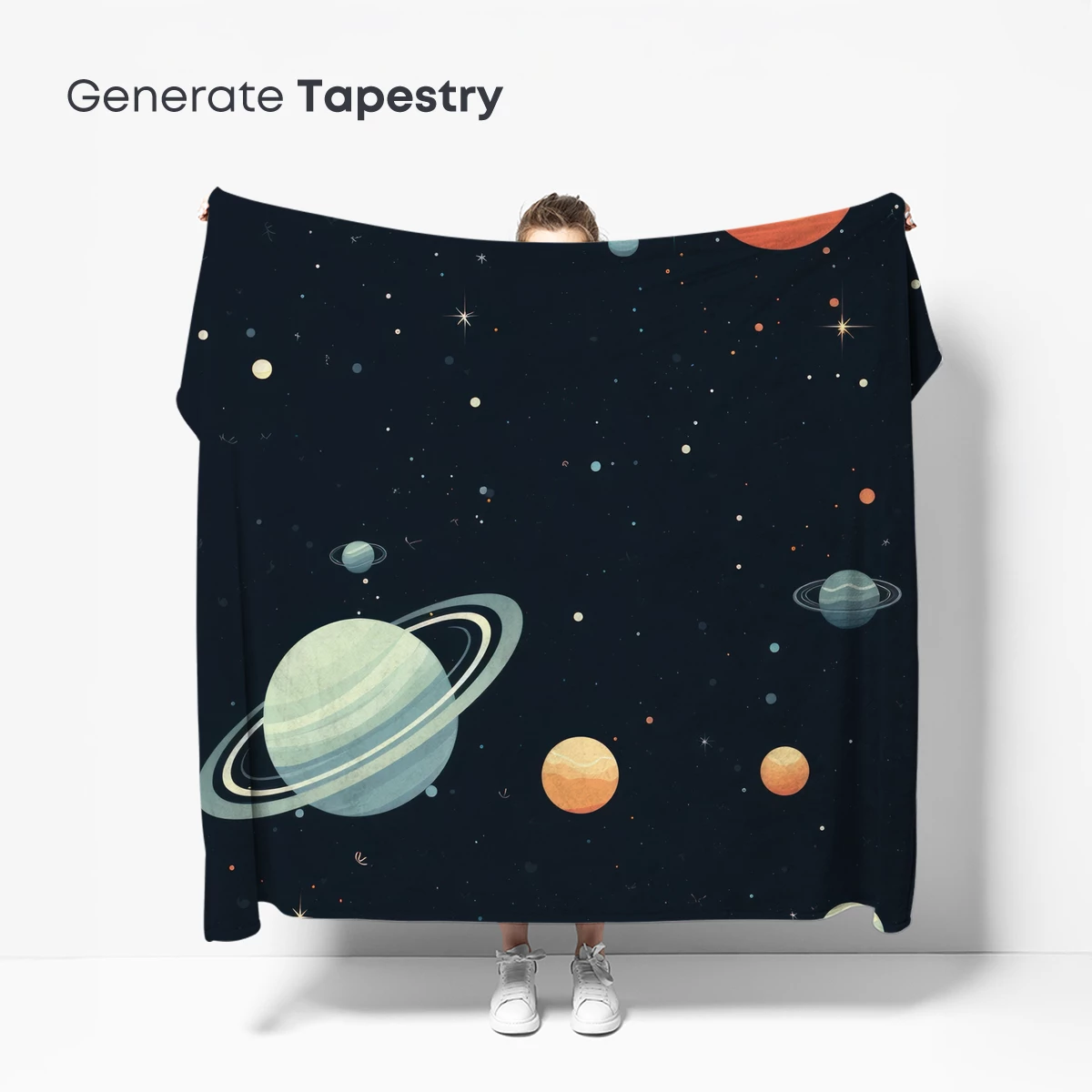 Cosmic Symphony: Vibrant Planetary Dance - Image 5