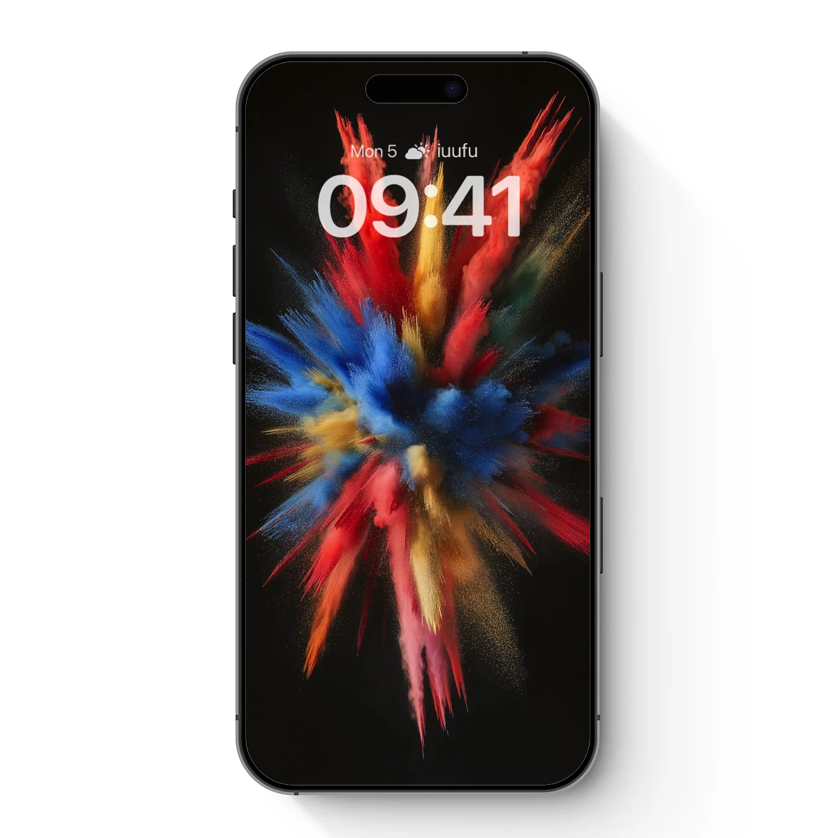 Explosive Chromatic Burst: A Symphony of Powdered Colors Explosive Chromatic Burst: A Symphony of Powdered Colors