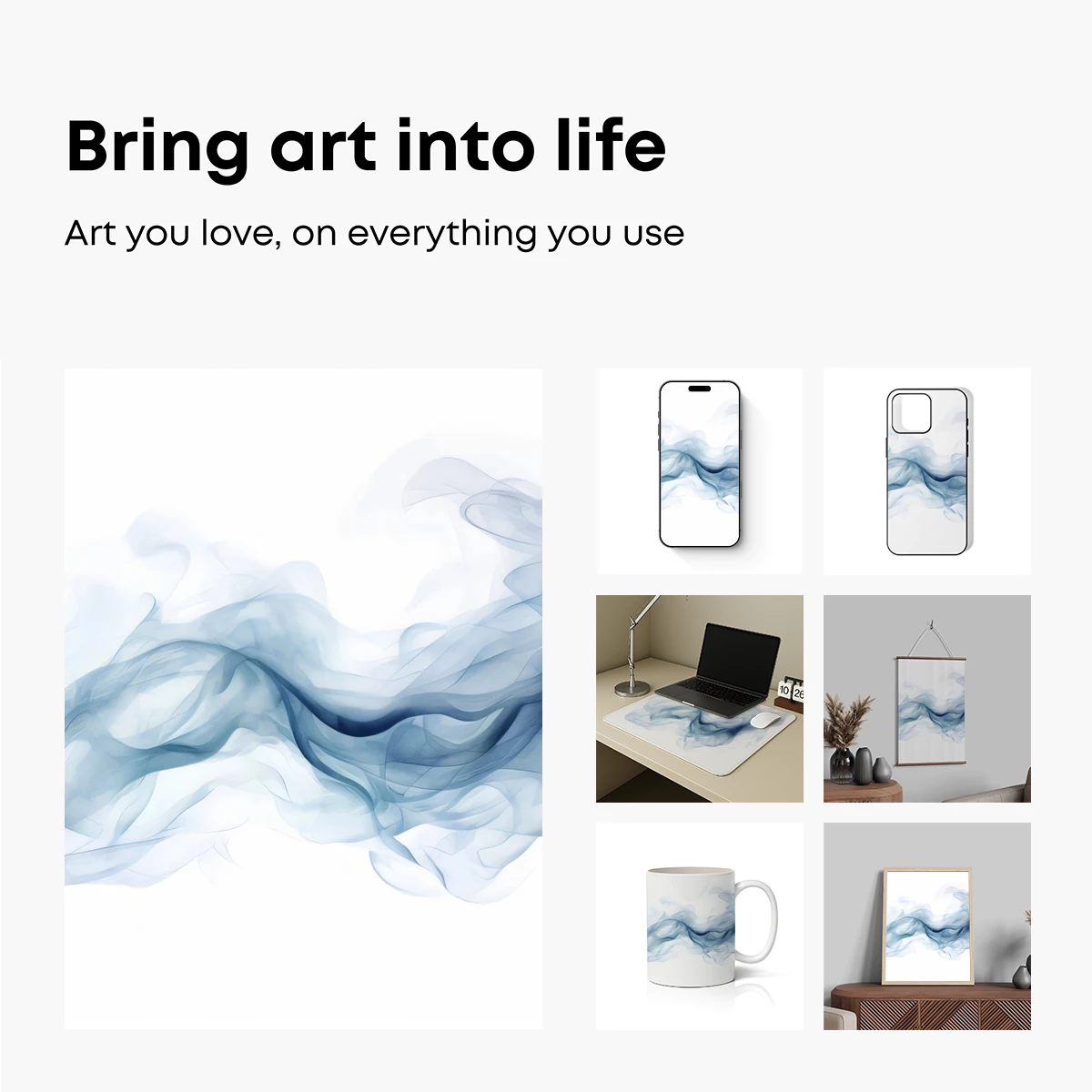 Ethereal Smoke Dance: Fluid Art in Motion - Image 2