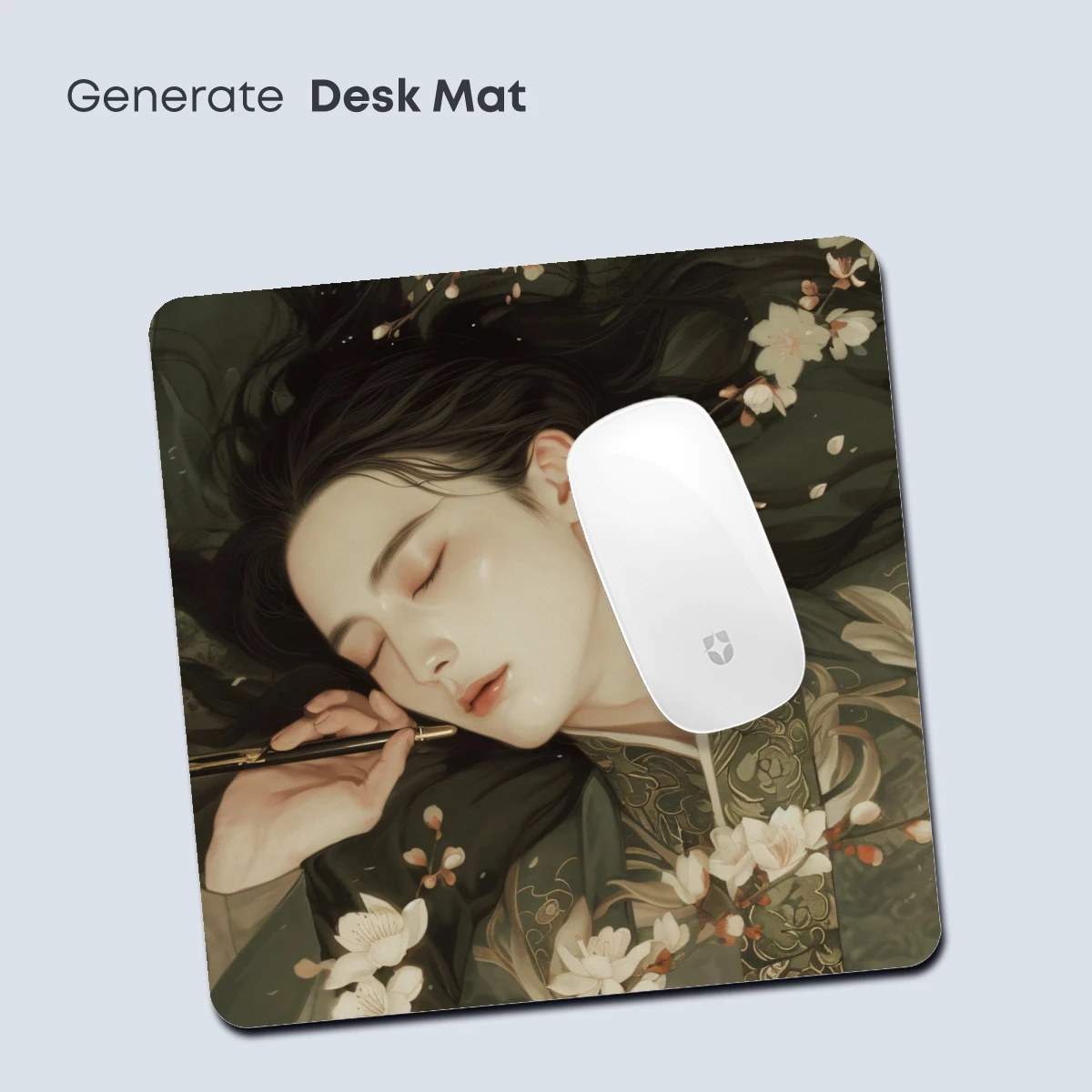 Eternal Blossom: Serene Slumber Amidst Cherry Blossoms - Image 4