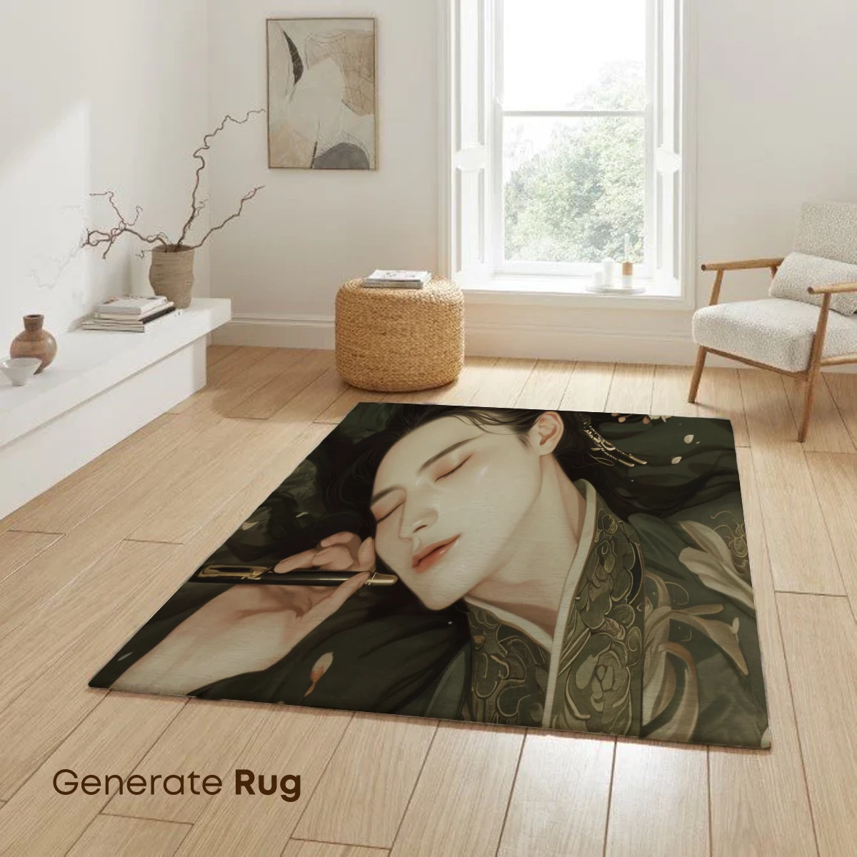 Eternal Blossom: Serene Slumber Amidst Cherry Blossoms - Image 6