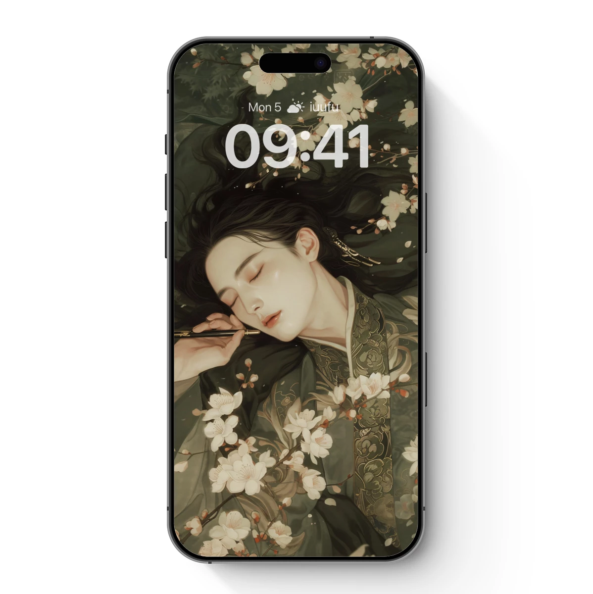 Eternal Blossom: Serene Slumber Amidst Cherry Blossoms