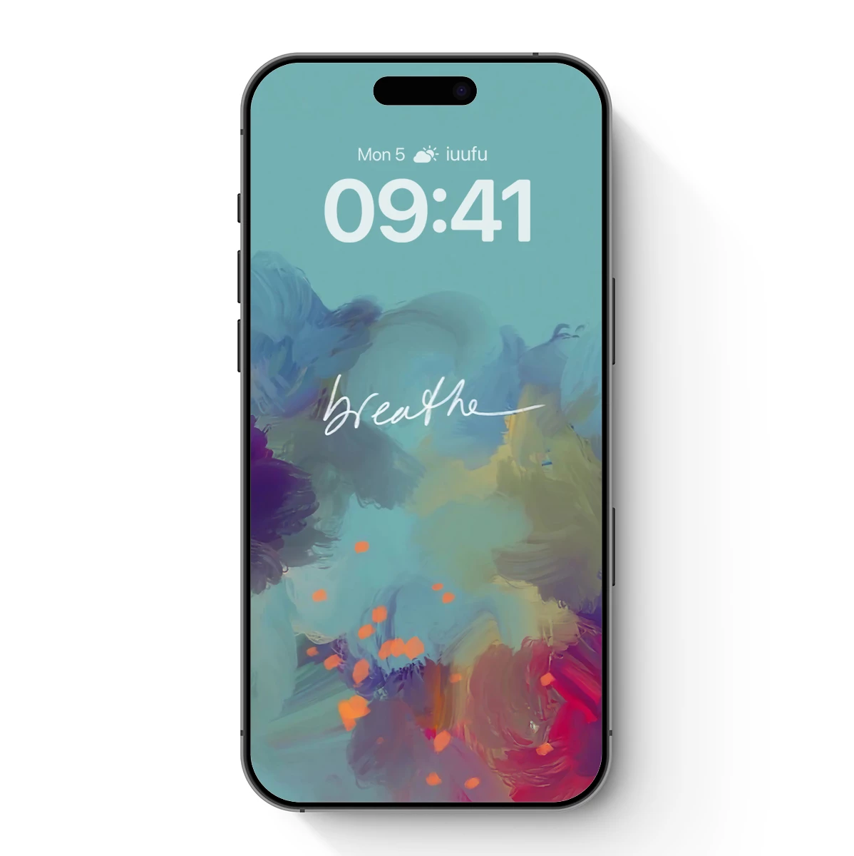 Breathe in Abstract Harmony: Brushstroke Serenity