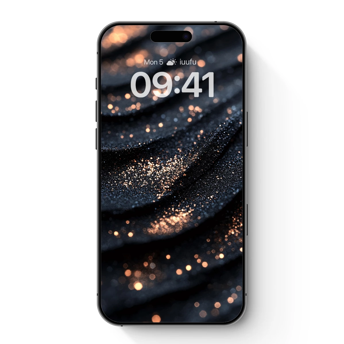 Glimmering Midnight Waves