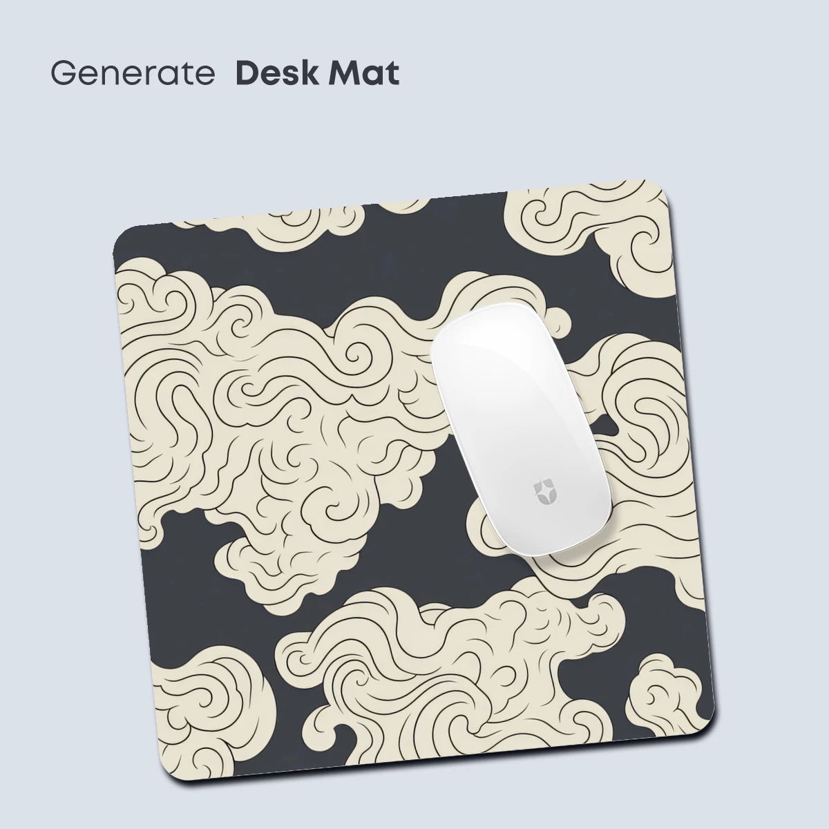 Elegant Swirling Clouds: A Dance of Ancient Artistry - Image 4