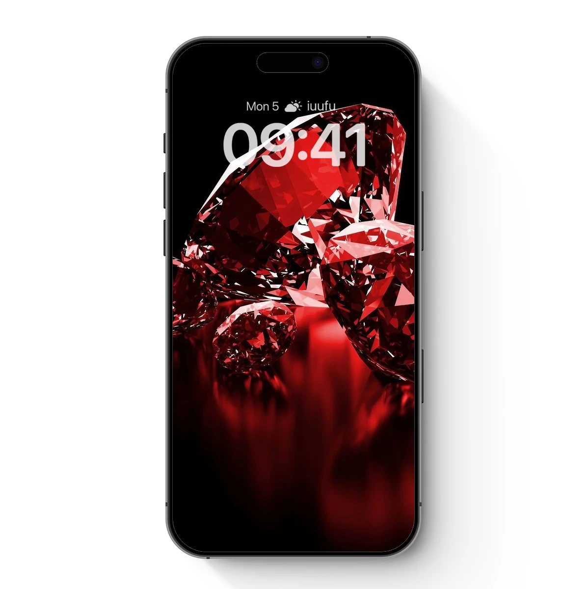 Crimson Crystal Elegance: Faceted Ruby Gems