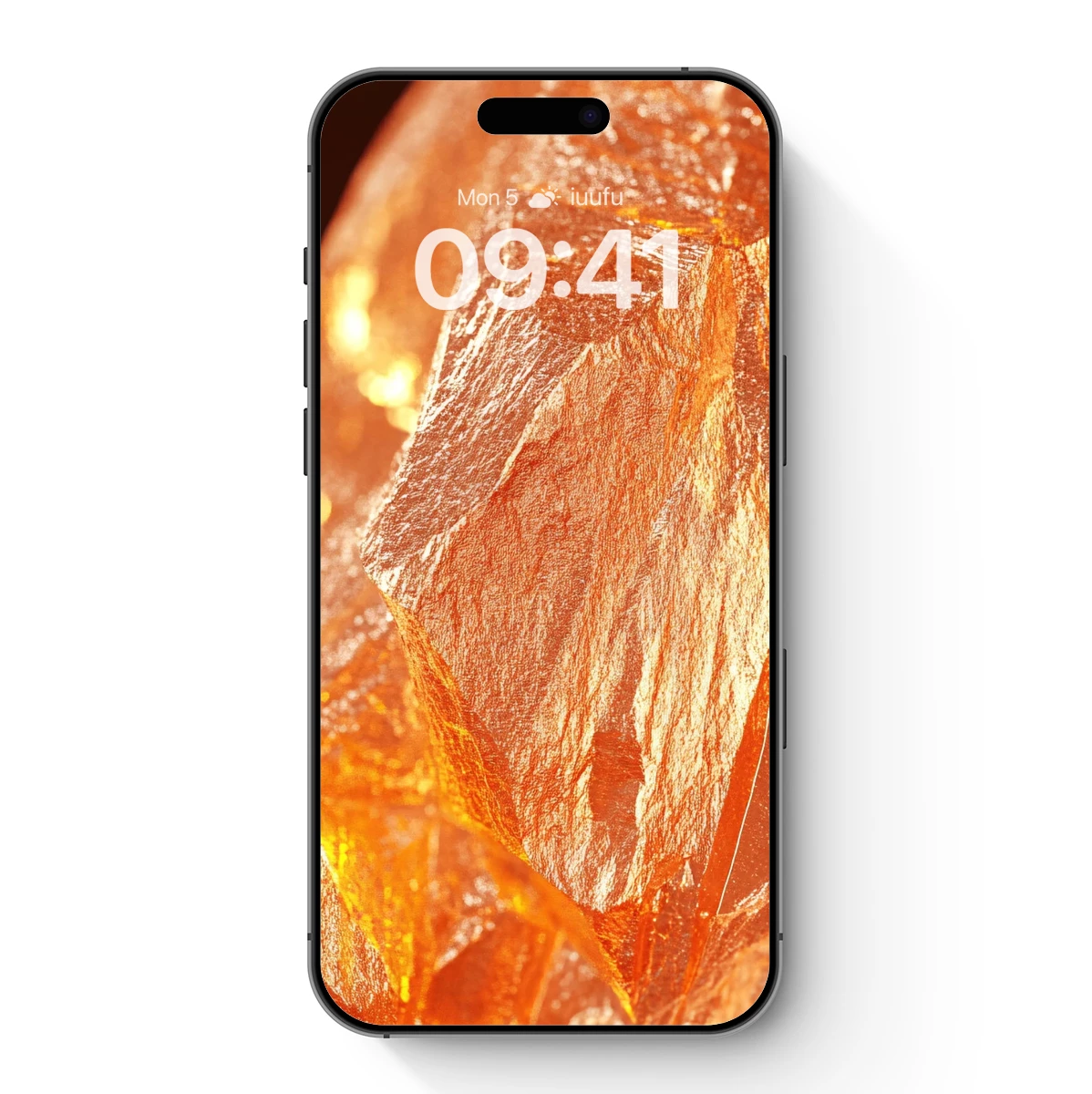 Golden Crystal Radiance: A Luminous Sculpture