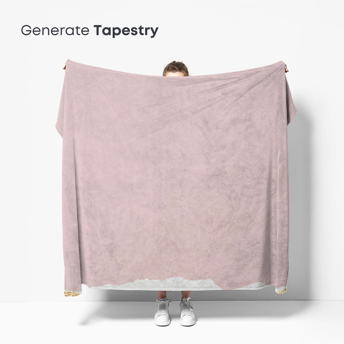 Golden Horizon: Pink and Glitter Landscape - Image 5