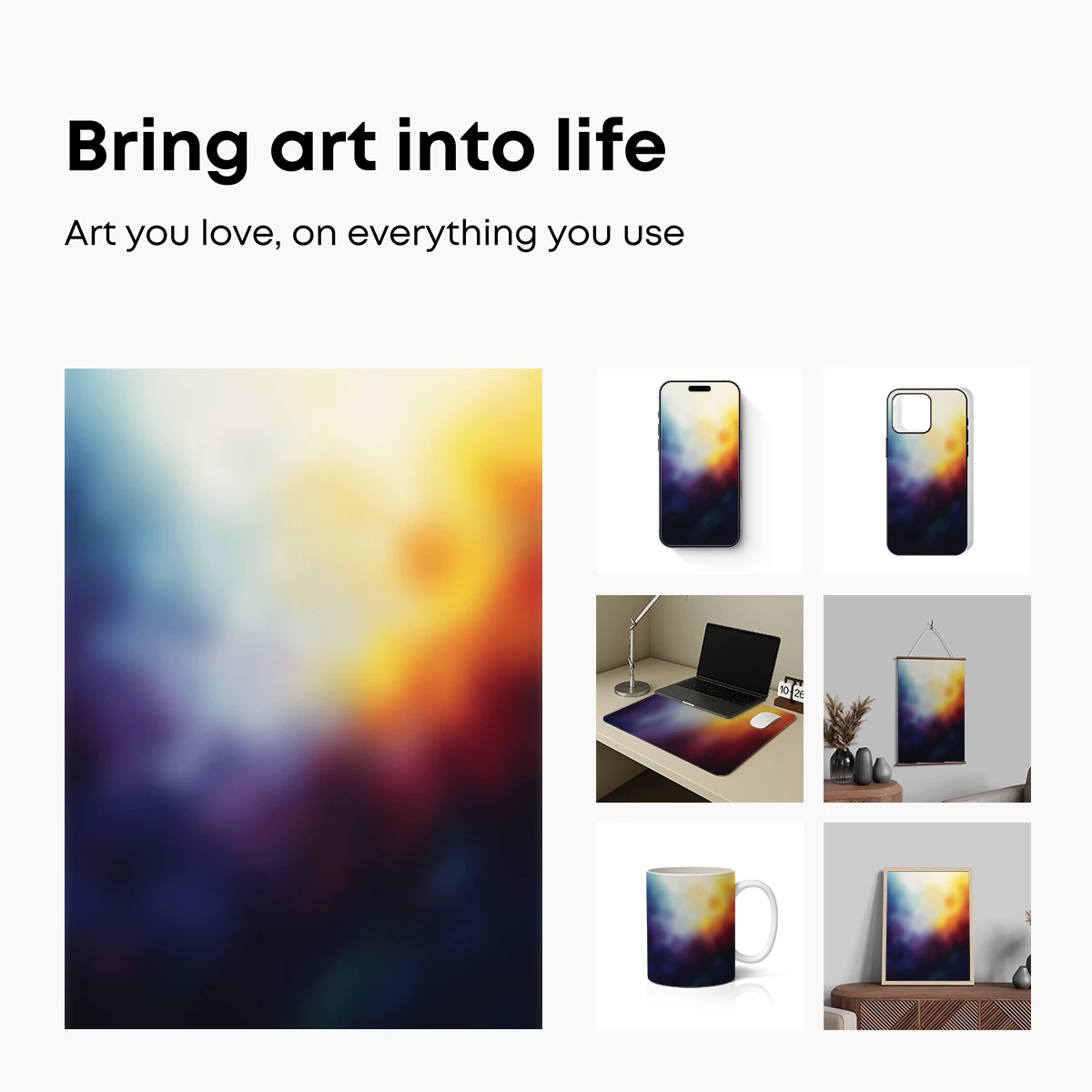 Blurred Sunset Symphony - Image 2