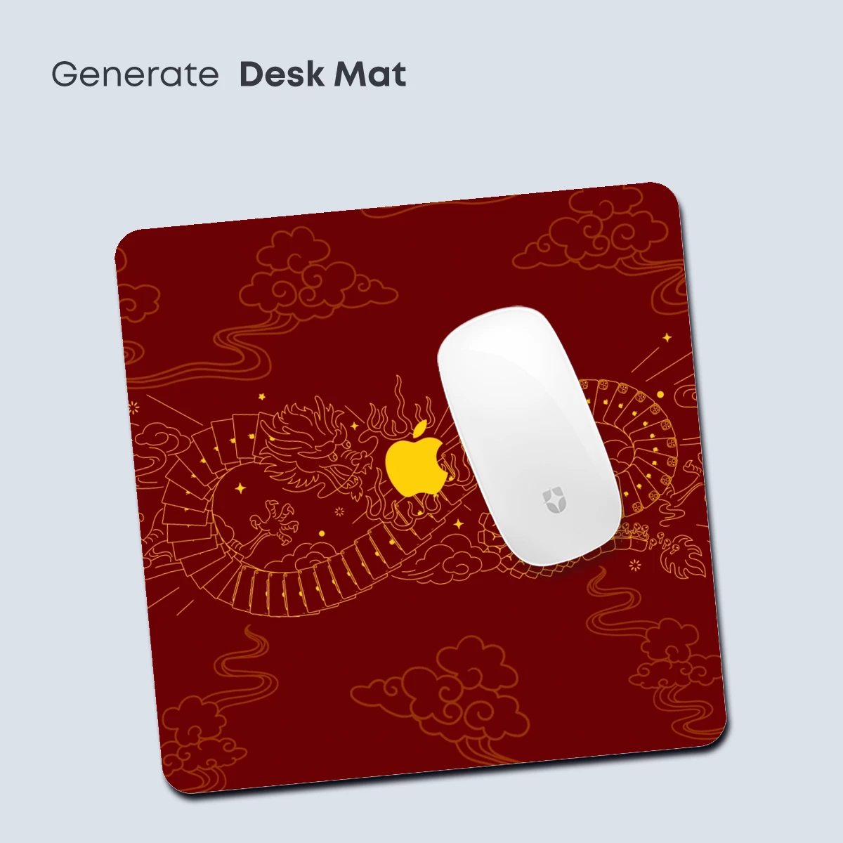 Golden Dragon Embraces Tech Apple in Oriental Elegance - Image 4