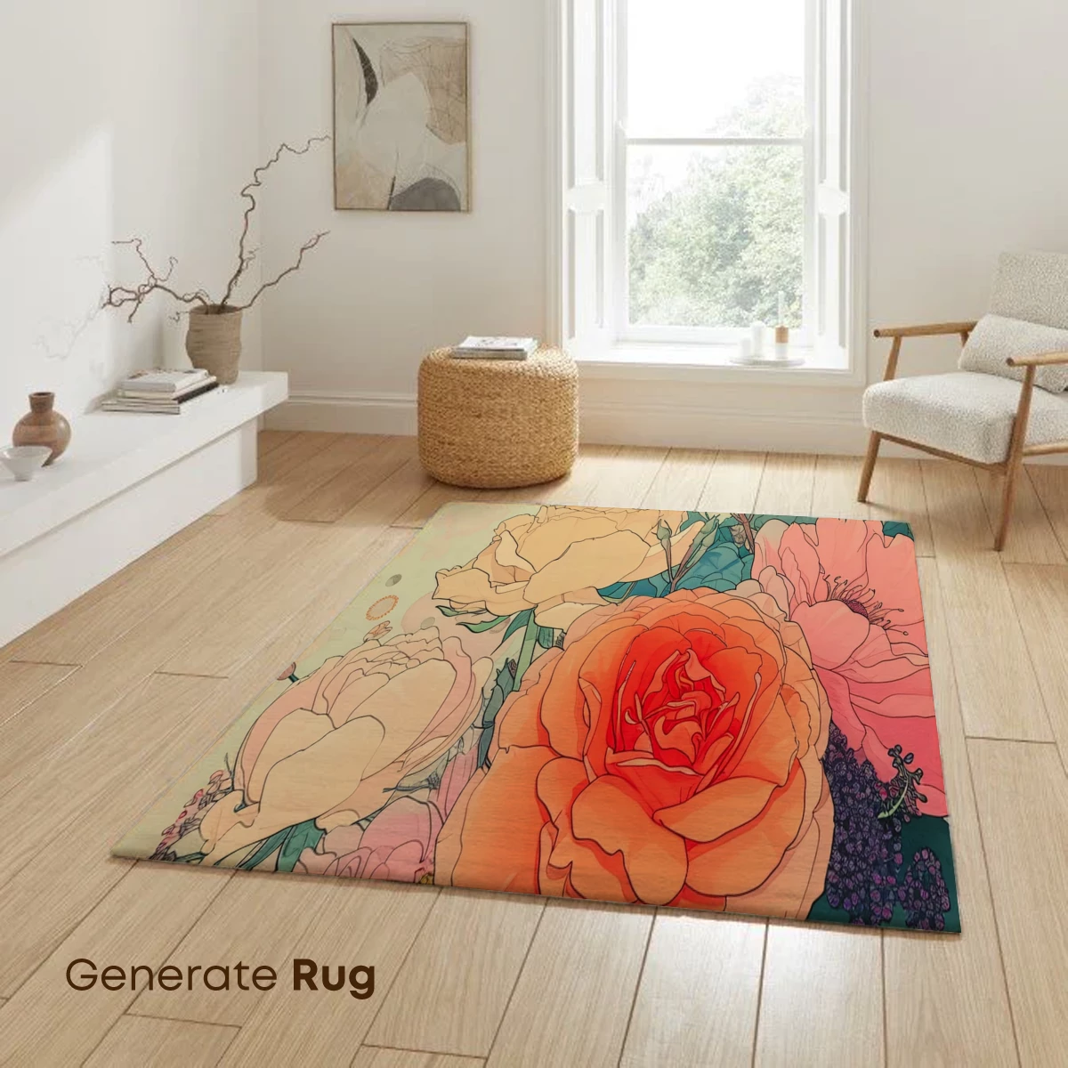 Bouquet of Elegance: Vintage Floral Harmony - Image 6