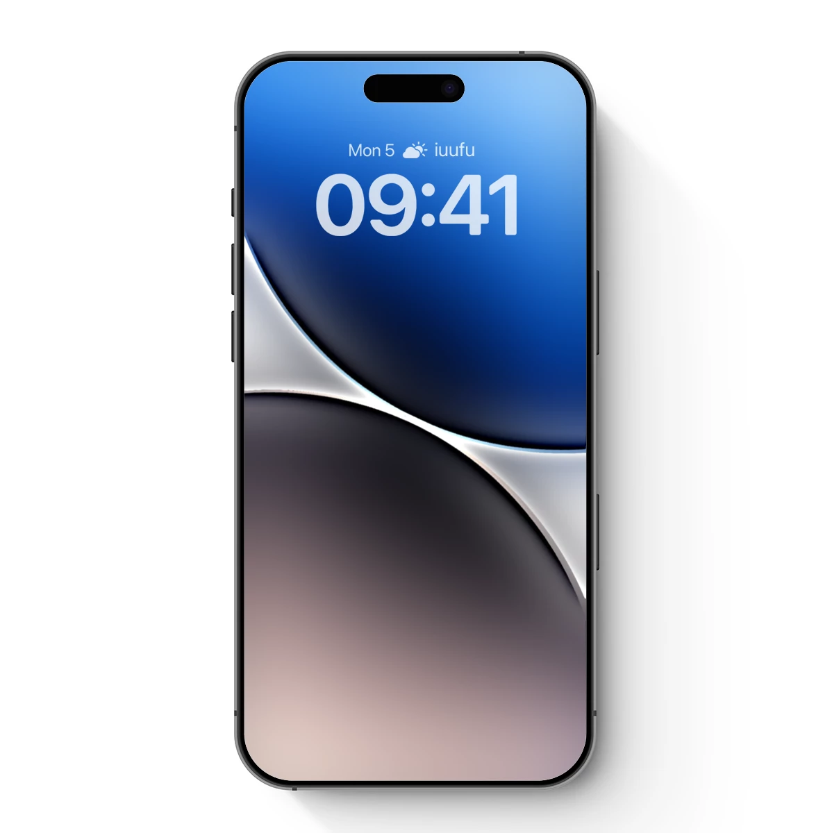 Ethereal Blue and Silver Waves