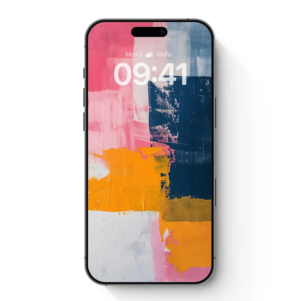 Abstract Canvas Harmony: Bold Strokes of Color