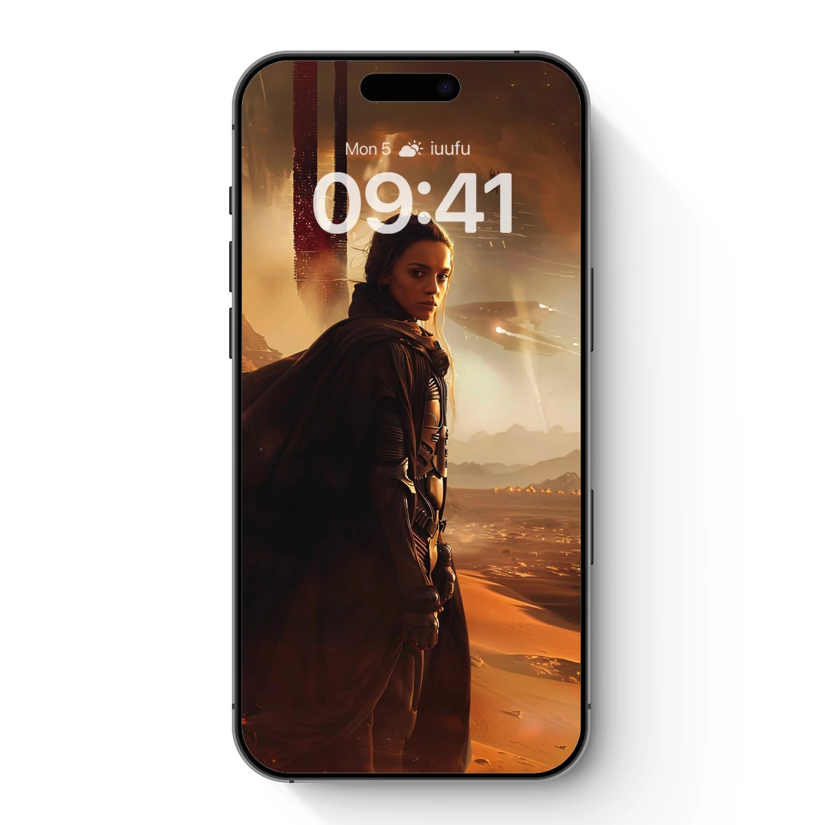 Desert Warrior: Futuristic Sandscape Odyssey