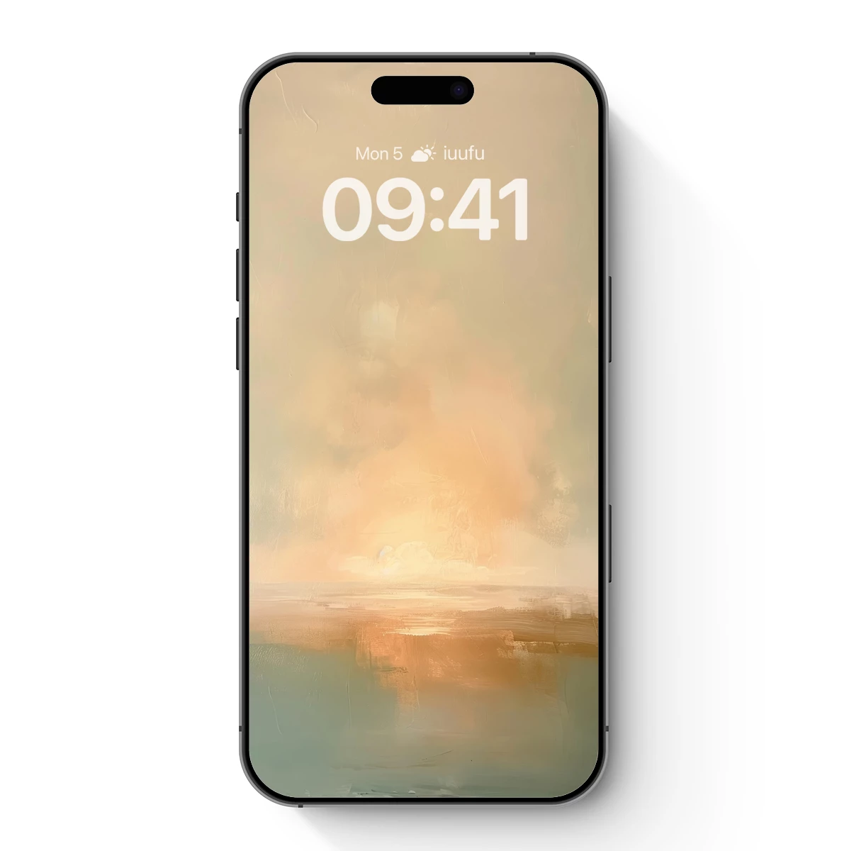 Ethereal Dawn: Abstract Horizon Glow