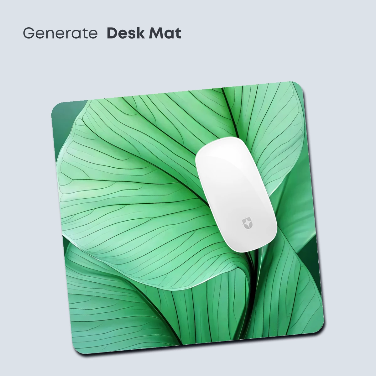 Elegant Green Leaf Symphony - Image 4