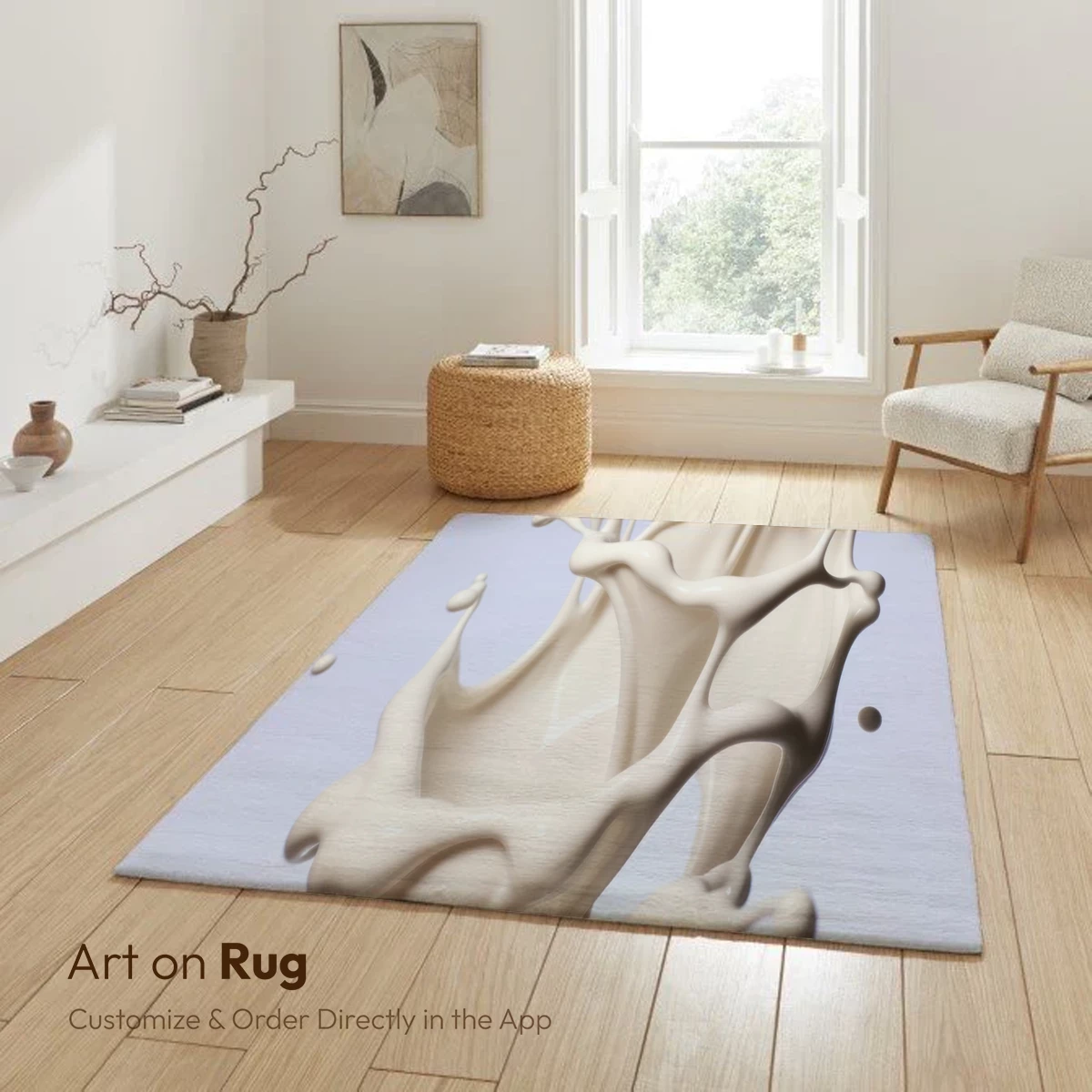 Creamy Elegance: A Splash of Milk Artistry - Image 6