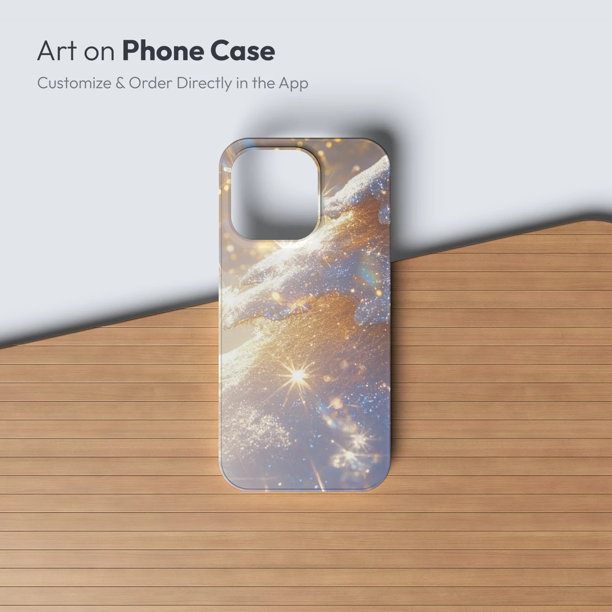 Glittering Celestial Tree: A Sparkling Night Vision - Image 3