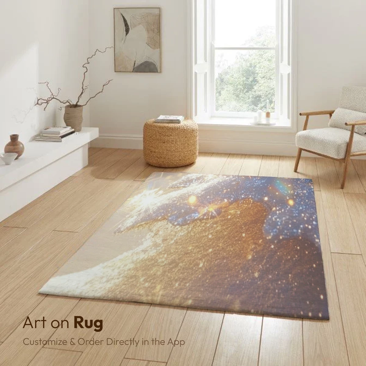 Glittering Celestial Tree: A Sparkling Night Vision - Image 6