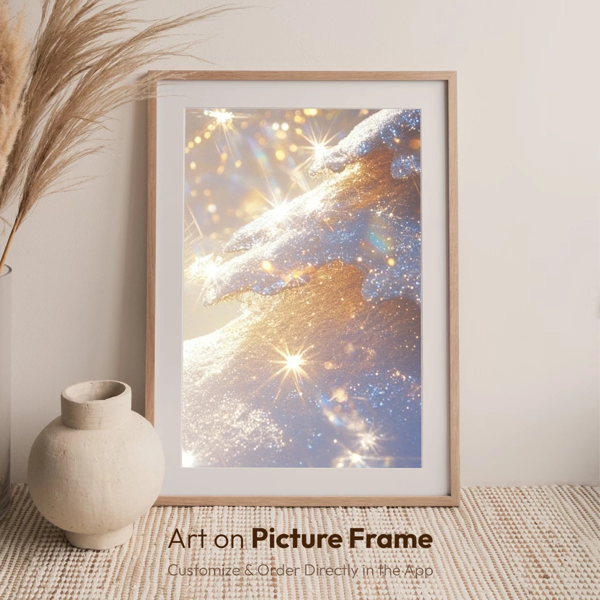 Glittering Celestial Tree: A Sparkling Night Vision - Image 7