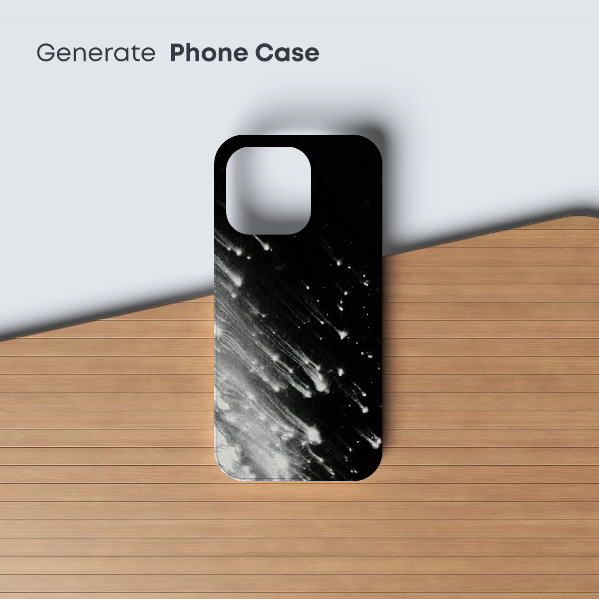 Meteor Shower Symphony: Cosmic Trails in Night's Embrace - Image 3