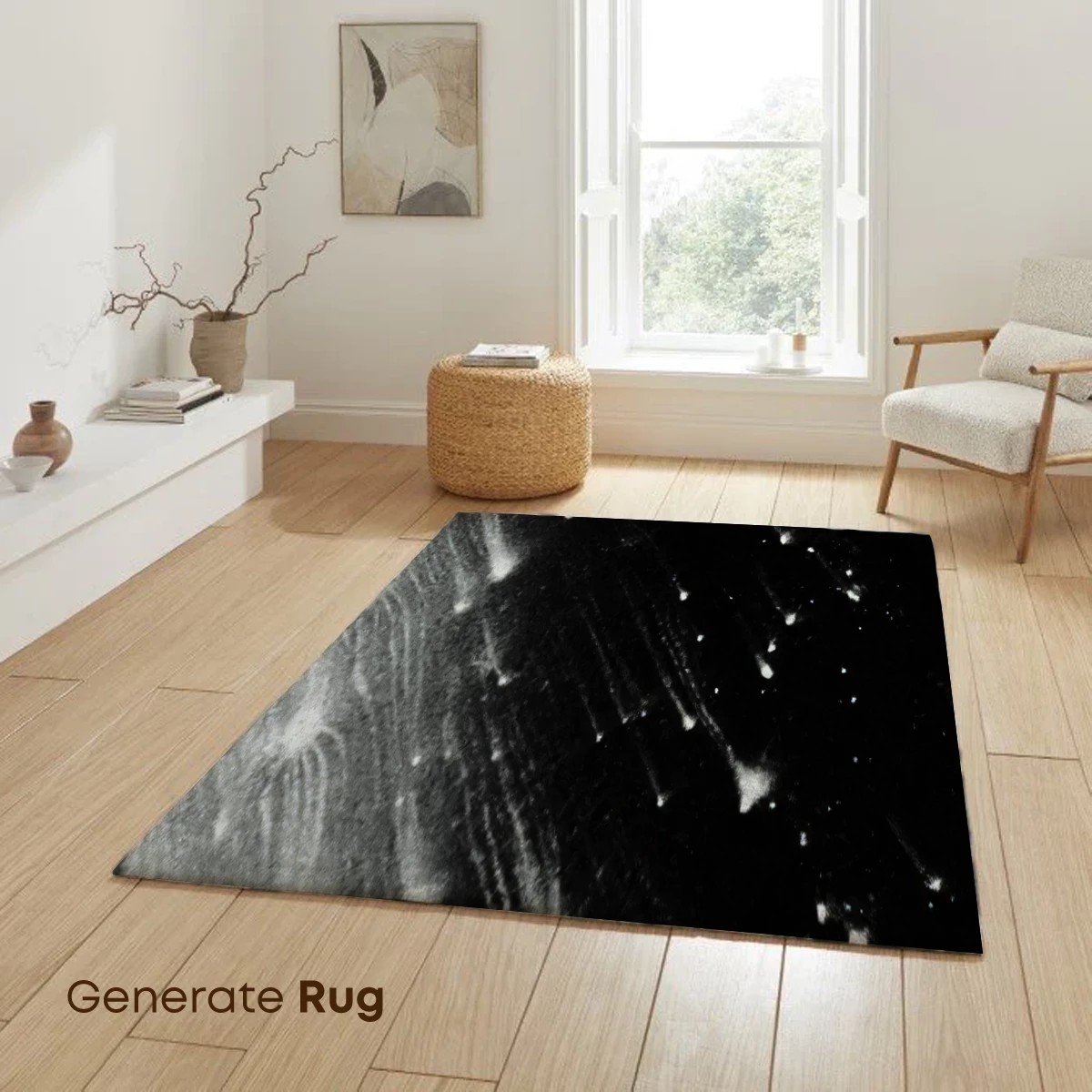 Meteor Shower Symphony: Cosmic Trails in Night's Embrace - Image 6