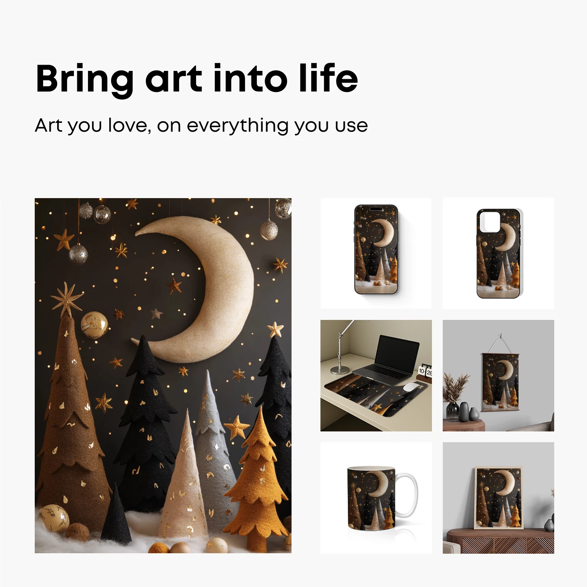 Enchanted Moonlit Forest - Image 2