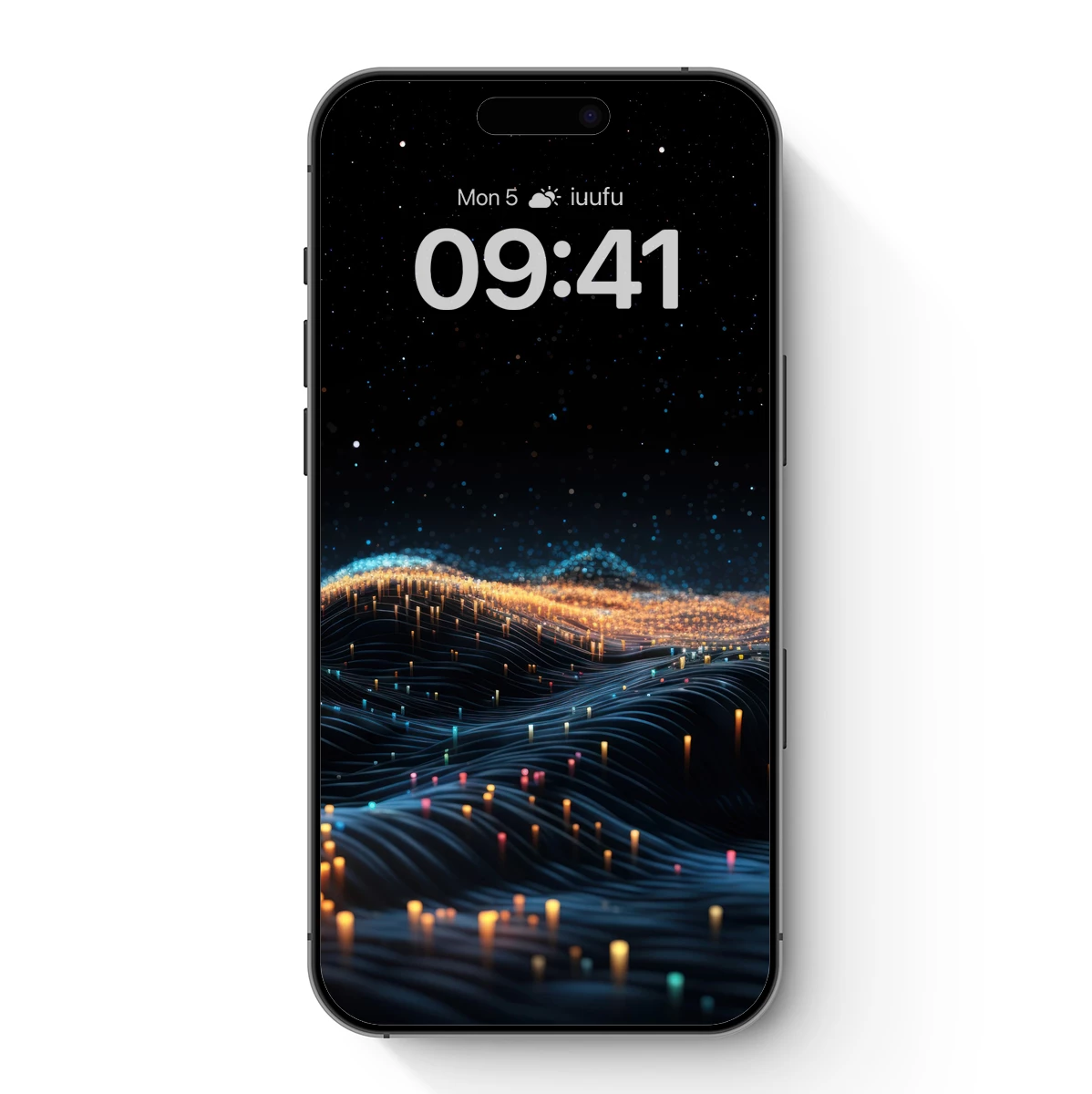 Digital Stardust Waves: A Symphony of Light and Flow