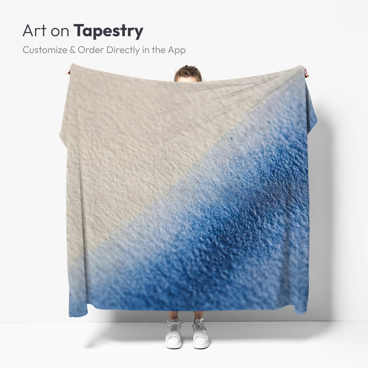 Blue Gradient Watercolor Flow - Image 5