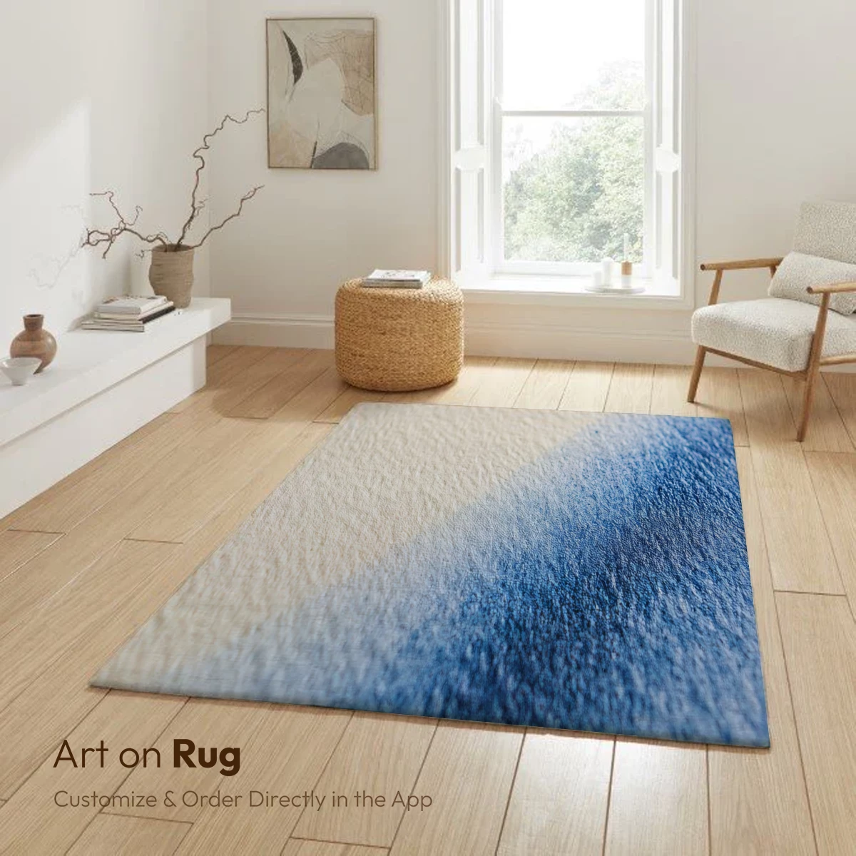 Blue Gradient Watercolor Flow - Image 6