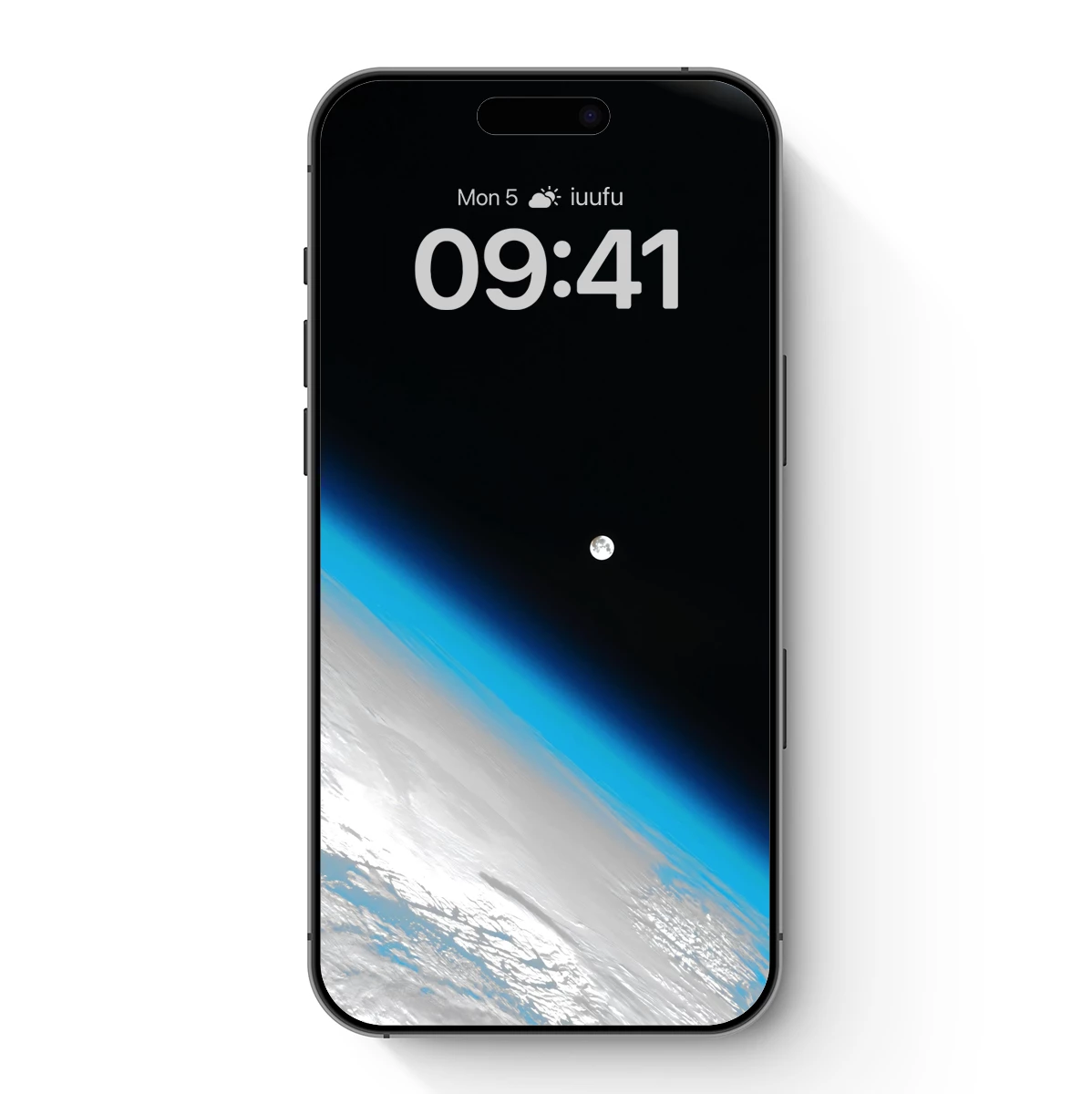 Eternal Moonrise Over Earth's Horizon