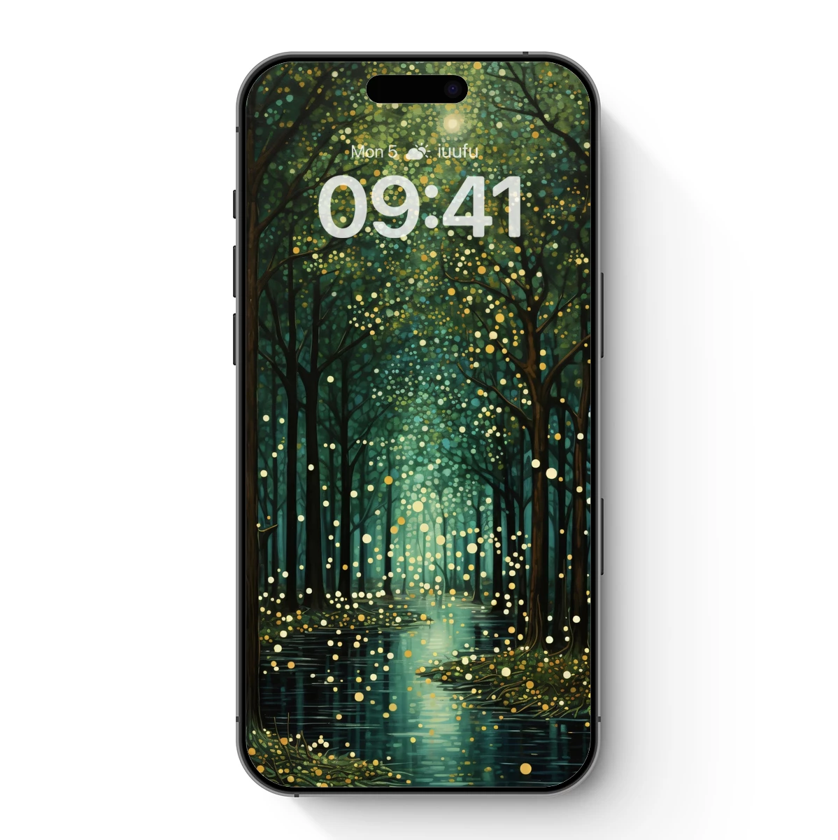 Enchanted Forest Glow: A Luminous Pathway