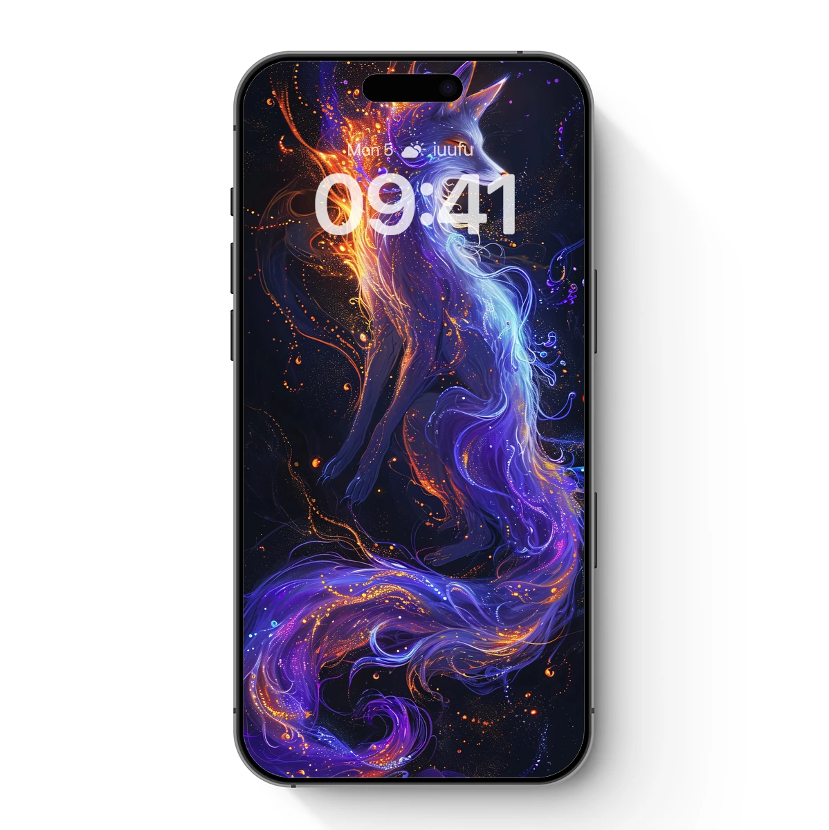 Ethereal Fox in Cosmic Dance