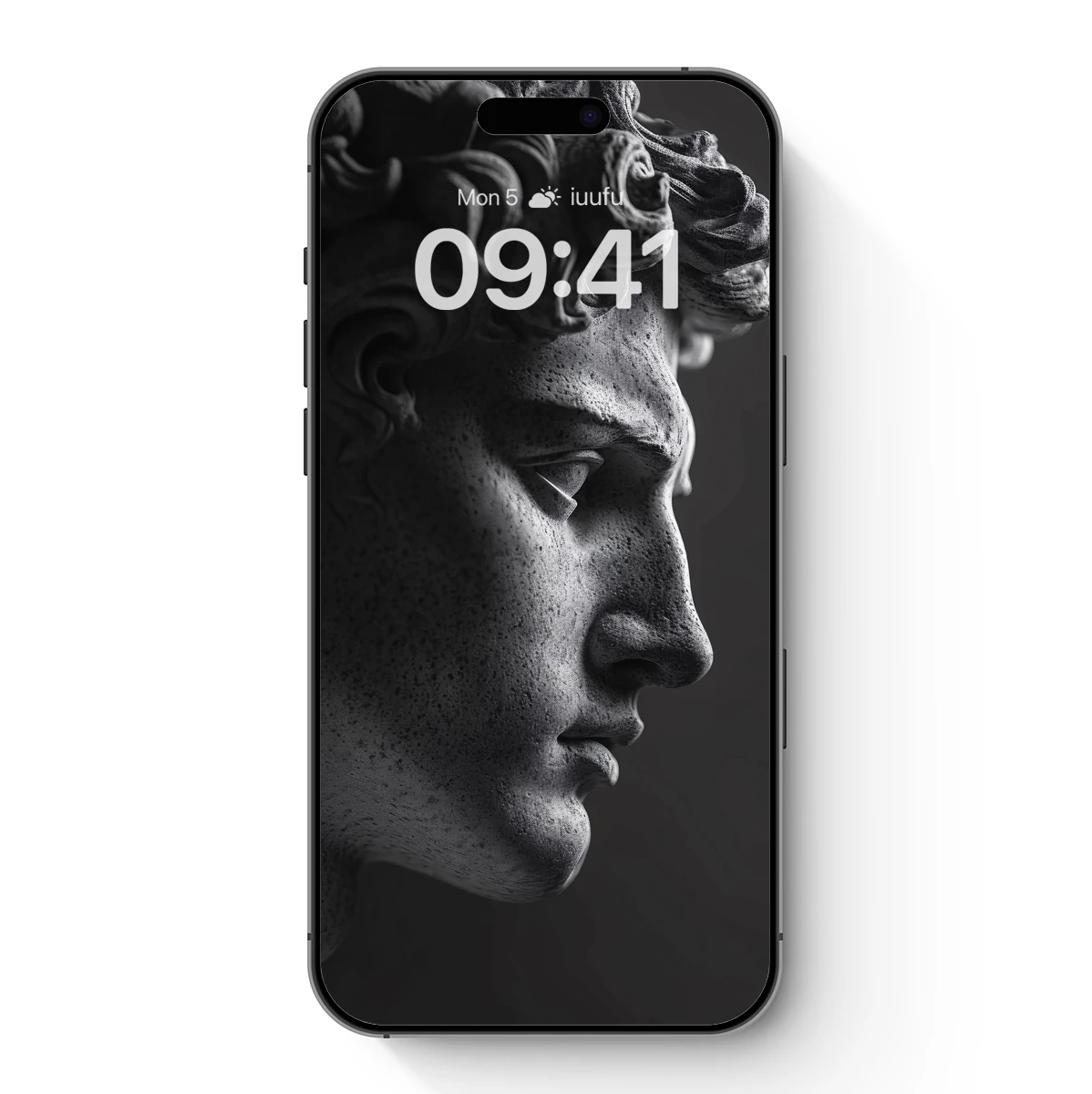 David's Profile: Renaissance Sculptural Elegance