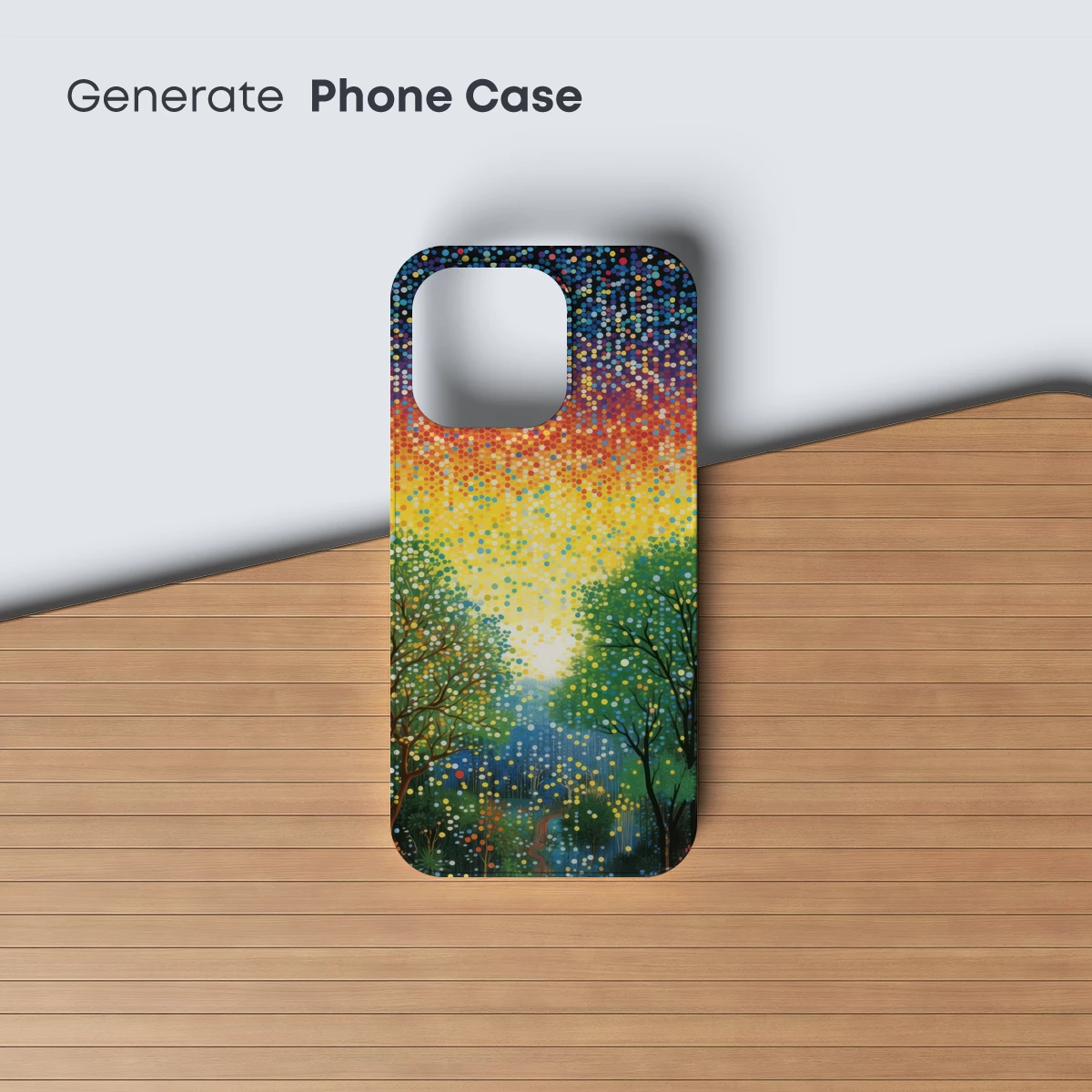 Dot-Painted Twilight Forest - Image 3