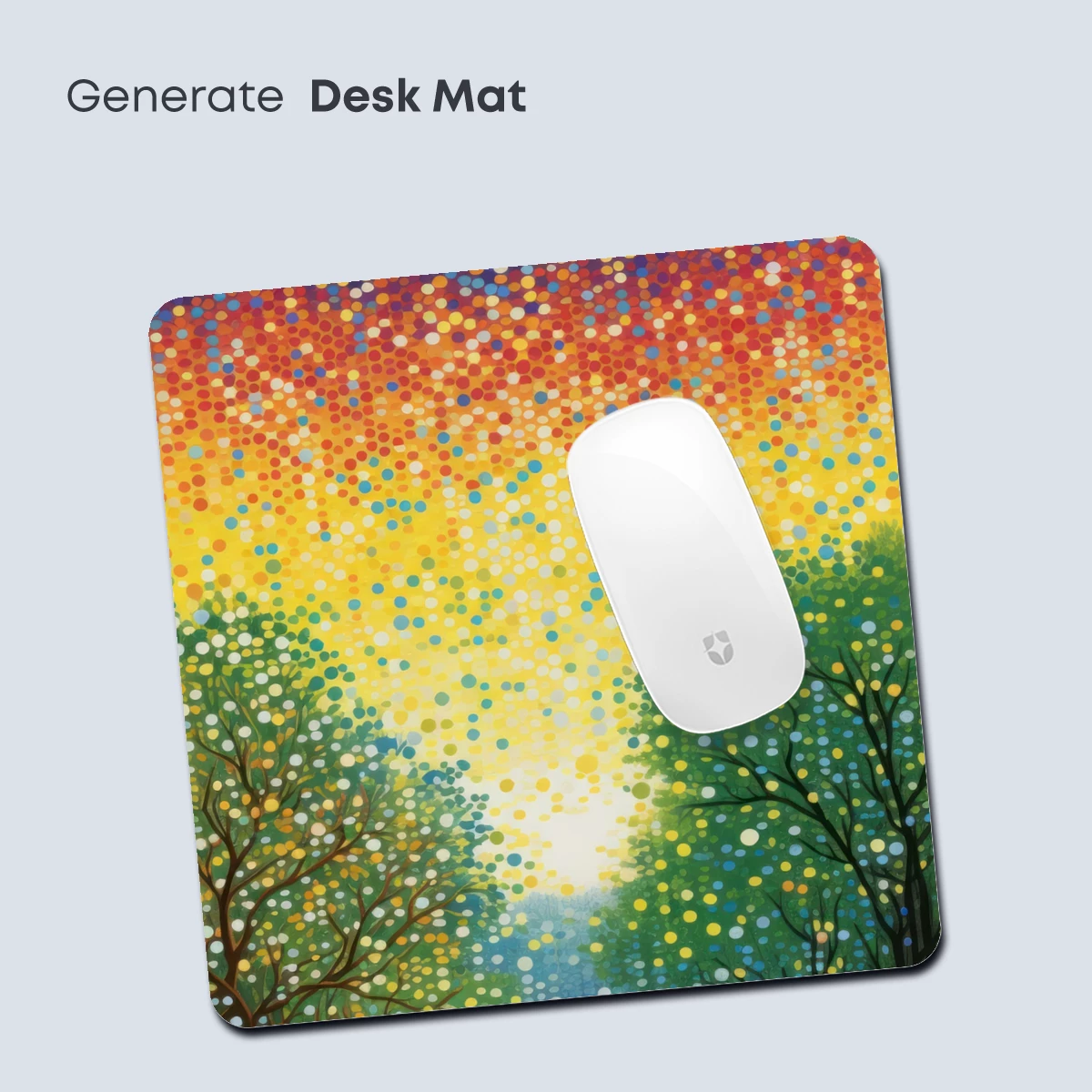 Dot-Painted Twilight Forest - Image 4