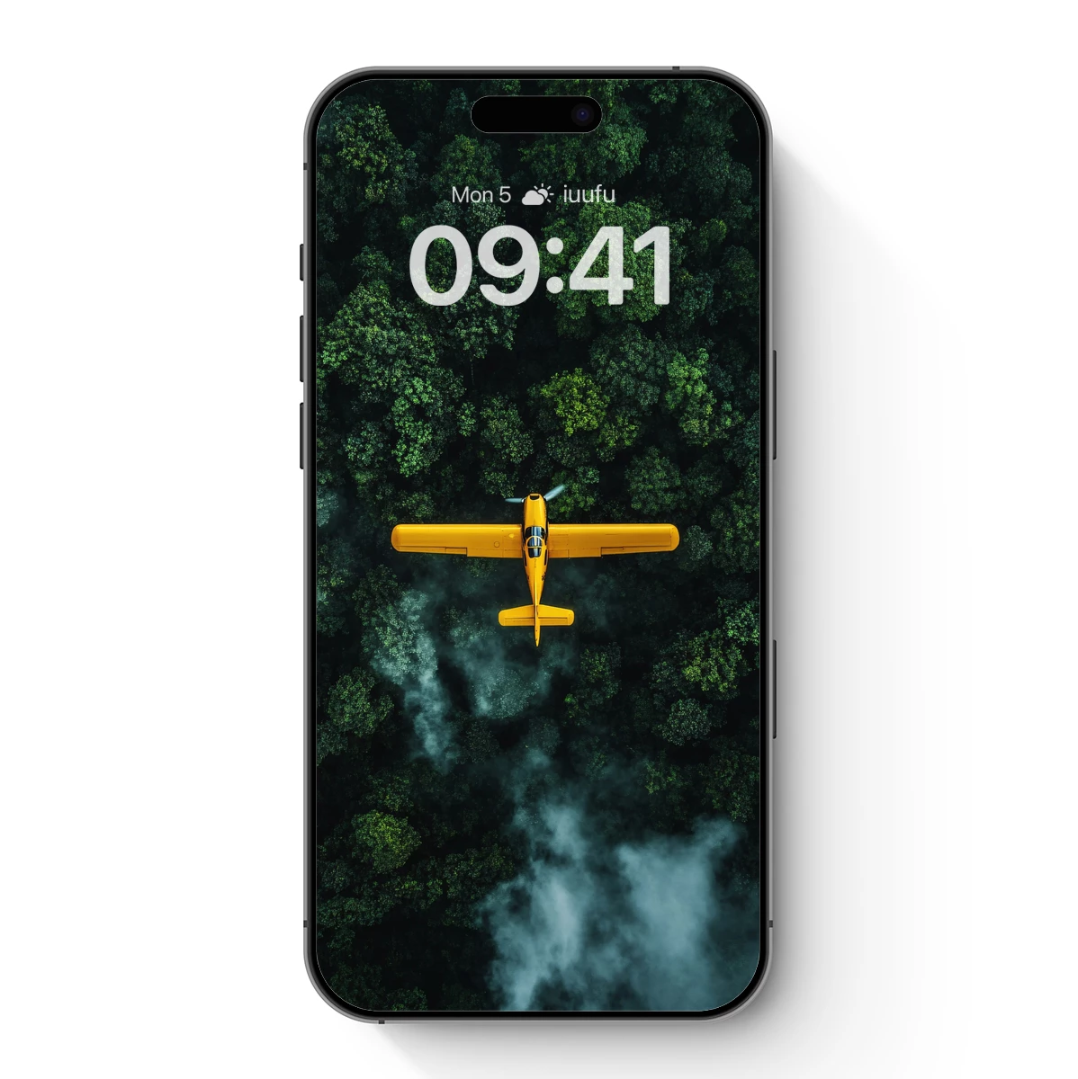 Golden Flight Over Verdant Canopy Golden Flight Over Verdant Canopy