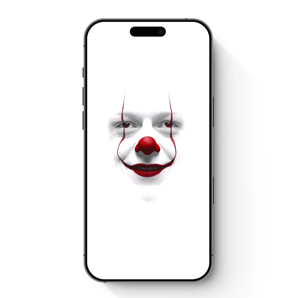 Chilling Clown: A Study in Contrast and Fear