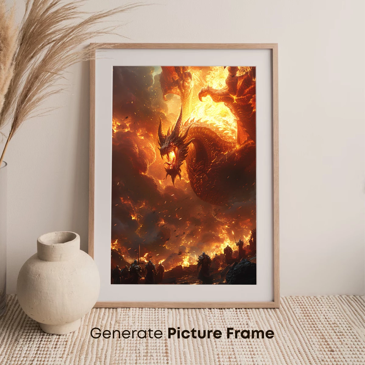 Epic Dragon Battle: Fiery Clash of Titans - Image 7