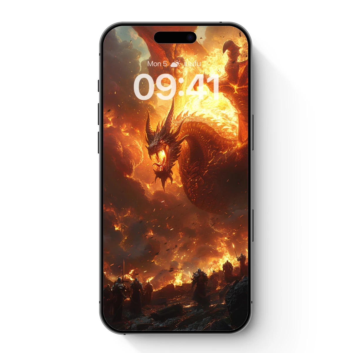 Epic Dragon Battle: Fiery Clash of Titans