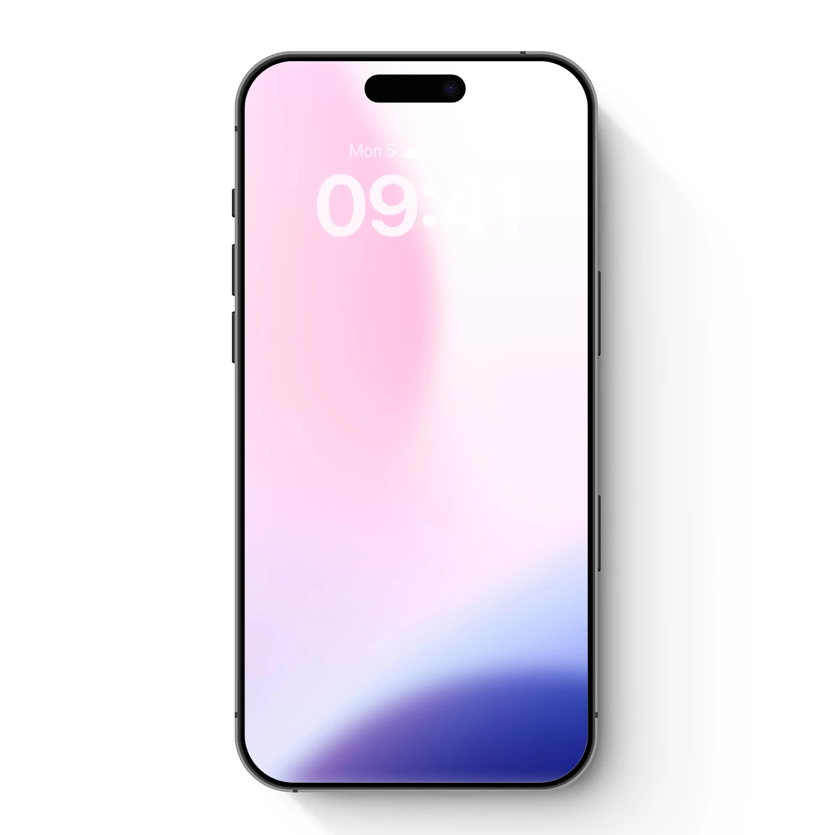 Gradient Dream: Ethereal Pink and Blue Fusion