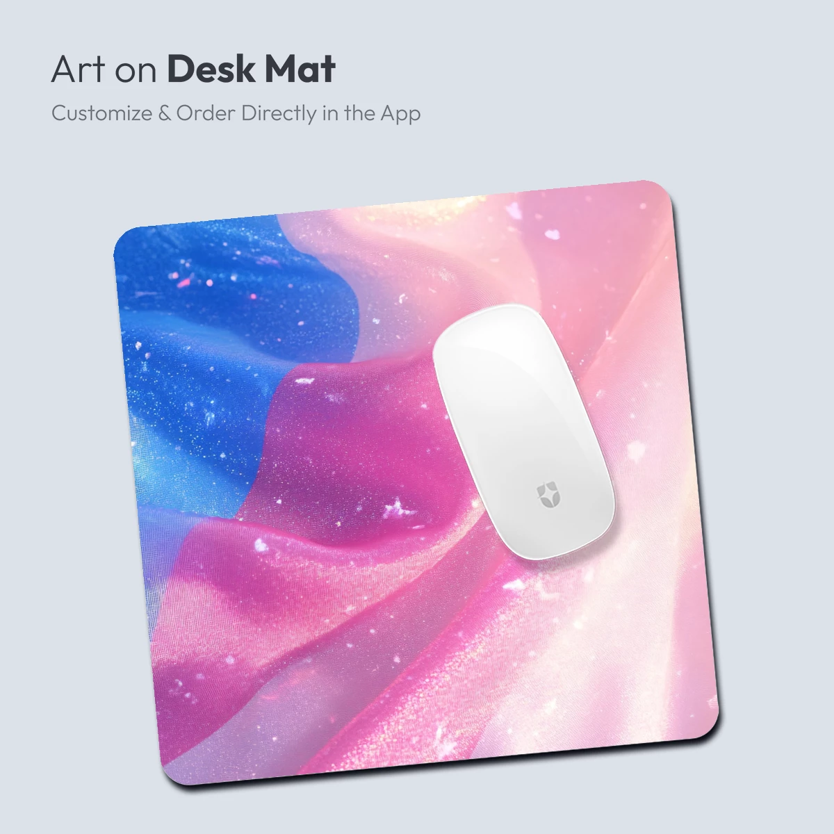 Galactic Silk Symphony: Shimmering Textures in Pastel Hues - Image 4